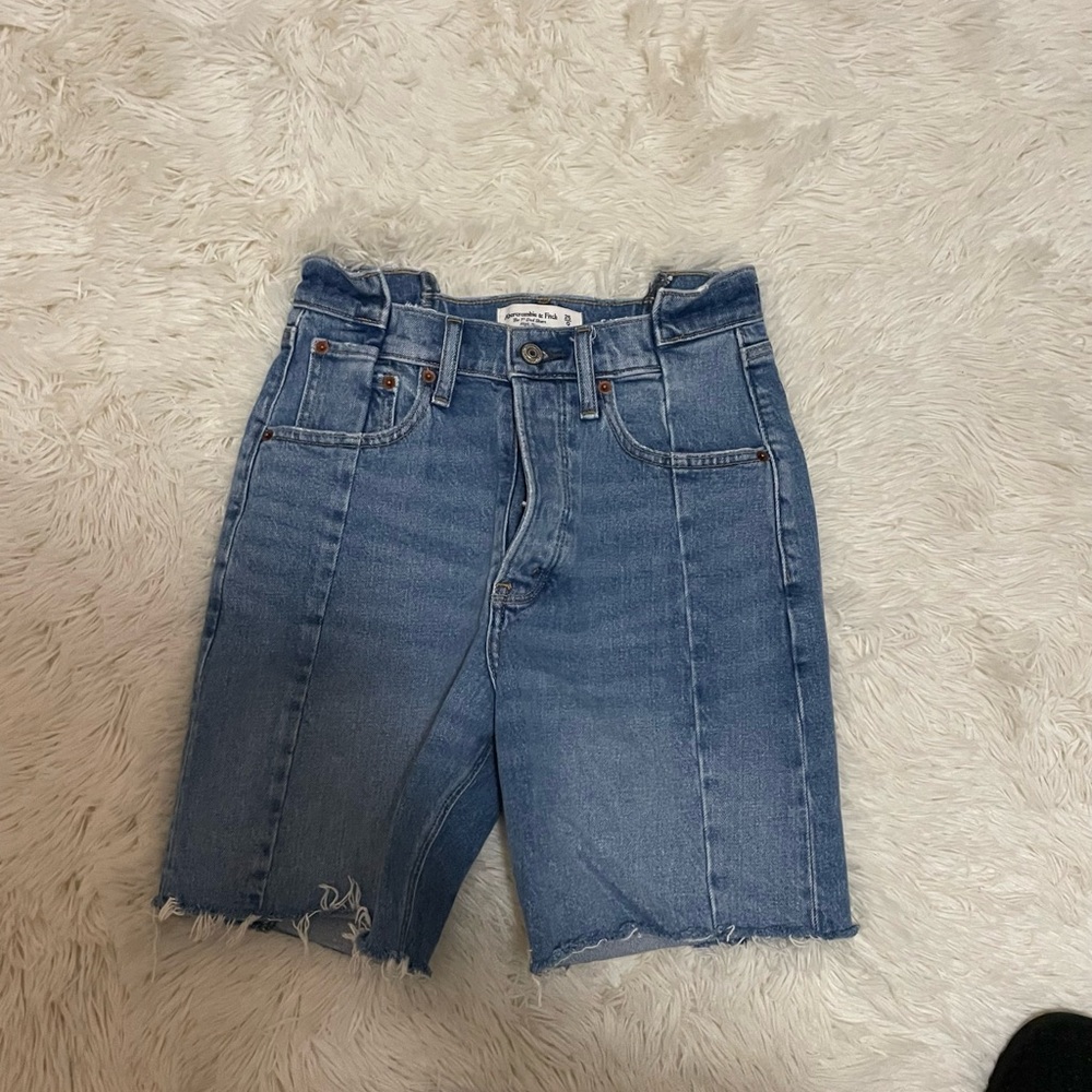 Abercrombie Denim Dad Short 7”